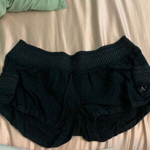 Women's Black Shorts with pockets